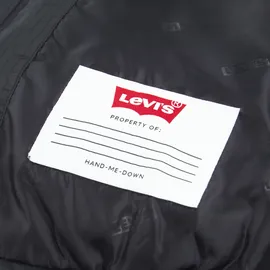 Levi's Steppweste LEVI'S KIDS "LVB BATWING DIRECT EMB", Jungen, Gr. 6 (116), schwarz (jet schwarz), Web, Obermaterial: 100% Polyester, leicht glänzend, normal, Westen Steppweste, warm wattiert