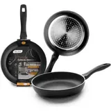 Ibili 450016 Sarten Fusion, Schwarz, 16 cm