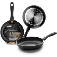 Ibili 450016 Sarten Fusion, Schwarz, 16 cm