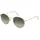 Ray-Ban 0RB3447 ROUND METAL Herren-Sonnenbrille Vollrand Rund Metall-Gestell, gold