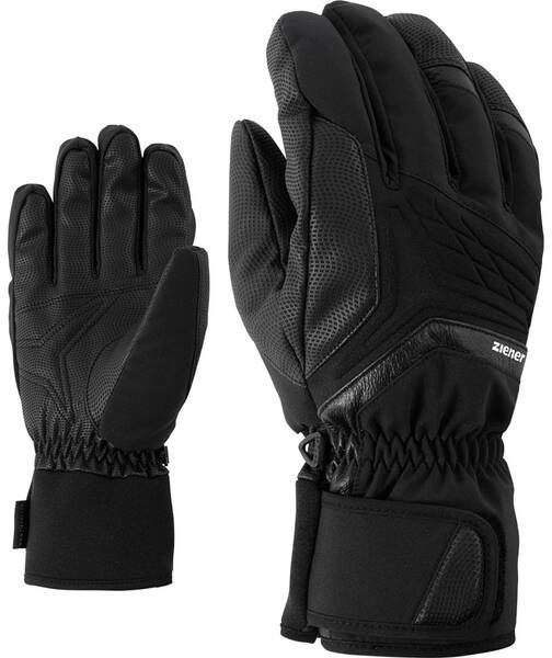 ZIENER Herren Handschuhe GALVIN AS(R) glove ski, black, 8