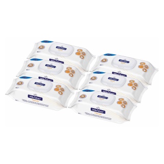 Bode Mikrobac® Tissues Desinfektionstücher, Tücher zur Schnelldesinfektion von Medizinprodukten und anderen Flächen, 6 Flow-Packs à 80 Tücher