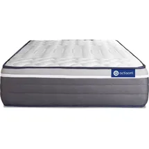 Actisom Actiflex plus matratze 80x220cm, Taschenfederkern und Memory-schaum, Härtegrad 5, Höhe :26 cm, 7 Komfortzonen