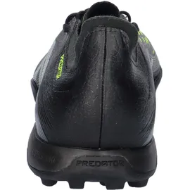adidas Predator League TF Herren Core Black/Carbon/Lucid Lemon 44