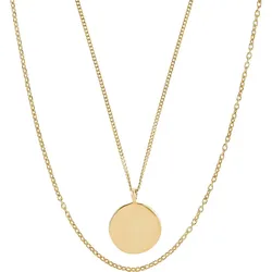 FAVS Kette 925er Silber gelbgold Damen 
