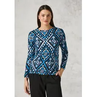 Cecil Langarmshirt mit U-Boot-Ausschnitt grau L (42)