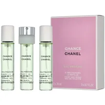 Chanel Chance Eau Fraiche Eau de Toilette refillable 3 x 20 ml