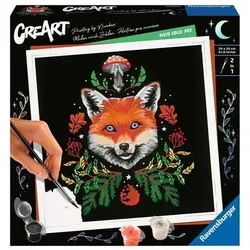 RAVENSBURGER 23511 CreArt Malen nach Zahlen Pixie Cold: Fox