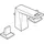 Grohe Allure Brilliant 3-Loch-Waschtischbatterie Hard Graphite