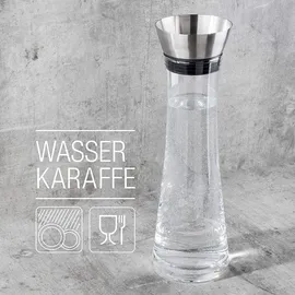 Hi Wasserkaraffe mit Ausgießer Transparent 1,2 L