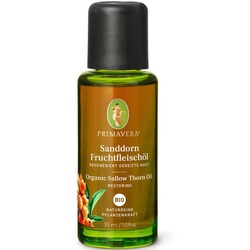 Primavera Life GmbH Gesichtsöl Sanddorn Fruchtfleischöl bio, 30 ml