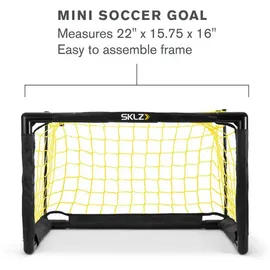 Sklz Mini-Fußballtor Pro, 55,88x40 cm, Indoor/Outdoor, inkl. Ball - Sklz