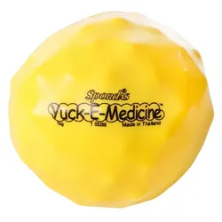 Spordas Medizinball Medizinball Yuck-E-Medicine, Der Medizinball, der sich dem Körper anpasst gelb
