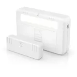 BEARWARE LED Schrankinnenraumbeleuchtung Schubladenleuchte, Schrankleuchte, Sensor Light, Magnetsensor, kompakt, LED fest integriert, Warmweiß, Schrankbeleuchtung mit Bewegungssensor für bessere Sicht in Schubladen weiß