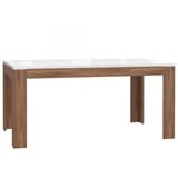 Furniture24 Esstisch Saint Tropez XELT16, Ausziehbar 160-207 cm, Wohnzimmertisch, Tisch, Esszimmertisch - Braun