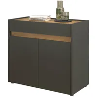 furn.design Center Standcontainer 80 x 40 x 70 cm grau