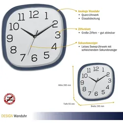 TFA-Dostmann Analoge Wanduhr