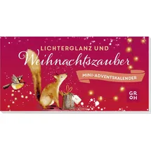 Groh Verlag Lichterglanz und Weihnachtszauber Mini-Adventskalender 2024