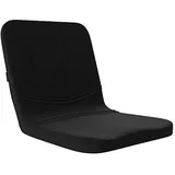 bonmedico Sitzkissen und Rückenkissen, Lordosenstütze mit hochflexiblem Schaumstoff für Bürostuhl, Auto und Zuhause, Ideal als Keilkissen