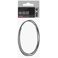 Herlitz 50033867 Gummibandset für my.book flex, A6, anthrazit, 1 Set