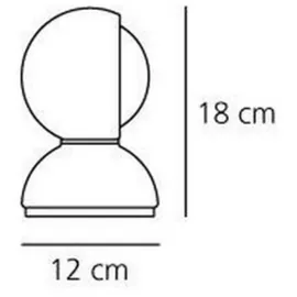 Artemide Eclisse orange