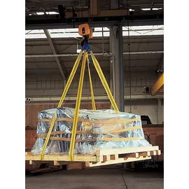 Dolezych Hebeband DIN EN 1492-1 L.6m grün Tragf.einf.2000kg DOLEZYCH