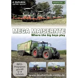 Mega Maisernte – Where the big boys play 4er DVD-Box