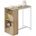 Woltu Bartisch 91 x 49 x 91 cm Beige