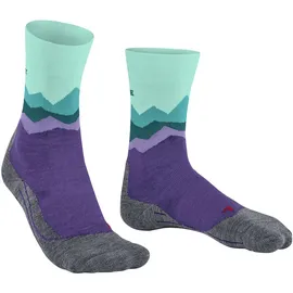 Falke Crest Trekkingsocken Damen 8683 amethyst 39-40