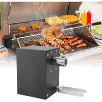 Hochleistungs-grillmotor Aus Aluminium (70 Kg) Mit Hohem Drehmoment Und 1,5 M Verlängerungskabel Für Grillspieß