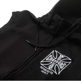 West Coast Choppers Hoodie Schwarz XXL
