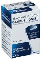 Sandoz Conseil Doxylamine Comprimé(S) 10 pc(s)