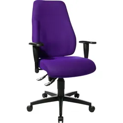 Bürostuhl TOPSTAR "Lady Sitness", lila, Sitzfläche: 100% Polyester, Stühle