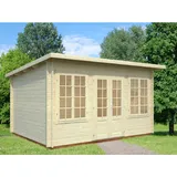 Palmako Gartenhaus Lisa 4 x 3 m Hellgrau