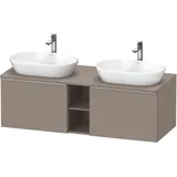Duravit D-Neo Konsolenwaschtischunterbau wandhängend Basalt Matt 1400x550x459 mm - DE4950B70430000 DE4950B70430000