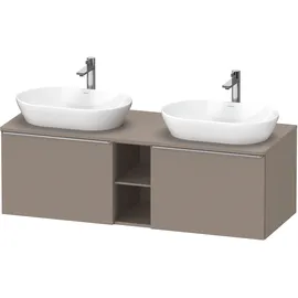 Duravit D-Neo Konsolenwaschtischunterbau wandhängend Basalt Matt 1400x550x459 mm - DE4950B70430000 DE4950B70430000