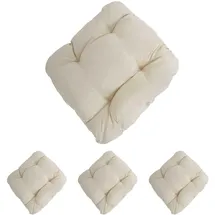 MCW Sitzkissen 41 x 38 x 8 cm beige 4-tlg.
