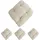 MCW Sitzkissen 41 x 38 x 8 cm beige 4-tlg.