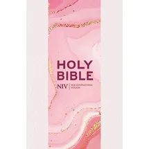 Hodder & Stoughton NIV Larger Print Personal Pastel Pink Bible