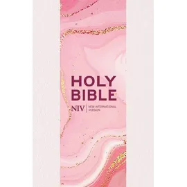 Hodder & Stoughton NIV Larger Print Personal Pastel Pink Bible