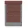 Formidra Lattenrost Gartendusche Dark Coffee
