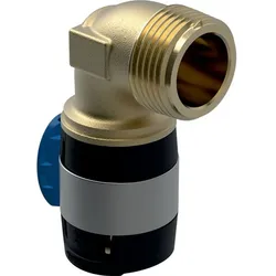 Geberit FlowFit Übergangsbogen 90 Grad mit bleifreier Rotguss 90 Grad 25mm-1"