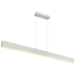 Verena Hängeleuchte Metall Nickel Matt, Led