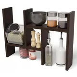 matkam Küchenregal 40 x 44 x 12 cm Wenge