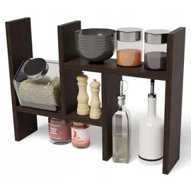 matkam Küchenregal 40 x 44 x 12 cm Wenge