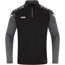 Jako Performance Ziptop Herren schwarz/anthra light 3XL