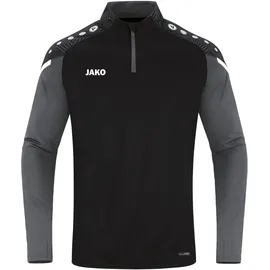 Jako Performance Ziptop Herren schwarz/anthra light 3XL