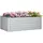 Outsunny Hochbeet 180 x 90 x 59 cm Hellgrau