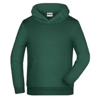 James & Nicholson Kinder Basic Kapuzensweat - Farbe grün,