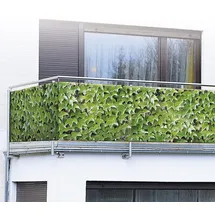 Wenko Windschutz Wilder Wein 85 x 500 cm Mehrfarbig Metall